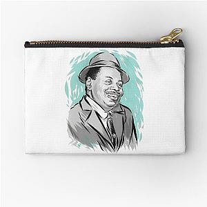 Oscar Peterson - An illustration by Paul Cemmick Zipper Pouch