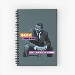 Jazz Forever - Oscar Peterson Spiral Notebook