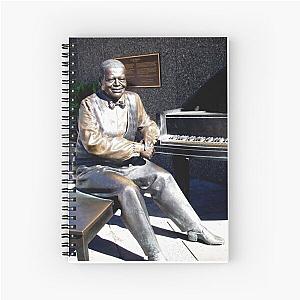 Statue of Oscar Peterson, Ottawa, ON Spiral Notebook