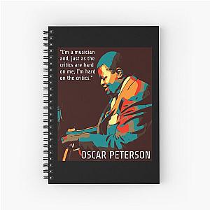 Oscar Peterson Spiral Notebook