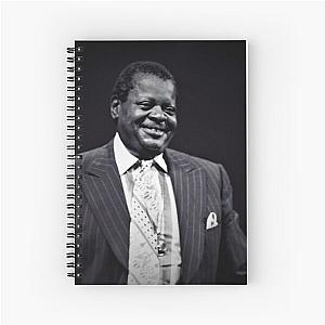 Oscar Peterson Portrait Spiral Notebook