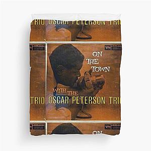 The Oscar Peterson Trio, On The Town With The Oscar Peterson Trio 1958 Hard Bop  Duvet Cover