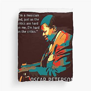 Oscar Peterson Duvet Cover