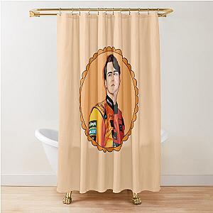 Oscar Piastri Shower Curtain