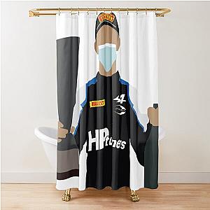Oscar Piastri Shower Curtain