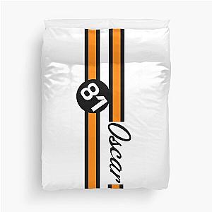 Oscar Piastri Monaco Duvet Cover