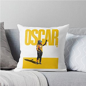 Oscar Piastri artwork Throw Pillow