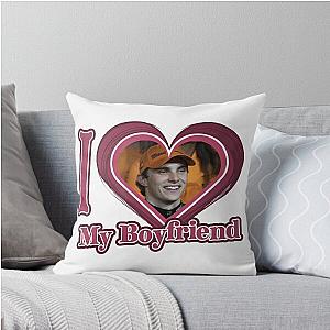 I Love My Oscar Piastri Throw Pillow