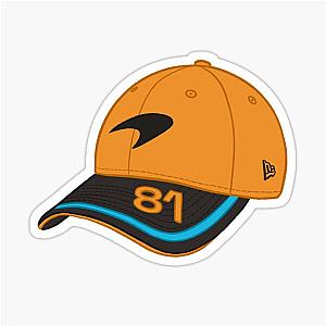 Oscar Piastri Hat Sticker