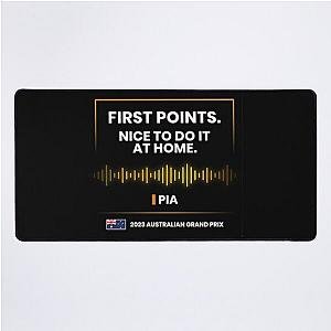 Oscar Piastri F1 radio message Australian GP Desk Mat