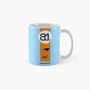 Oscar Piastri Pastel Blue Formula 1 Classic Mug