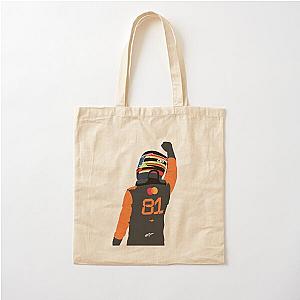 Oscar Piastri Victory Cotton Tote Bag