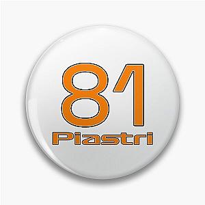 Oscar Piastri Number 1 Pin