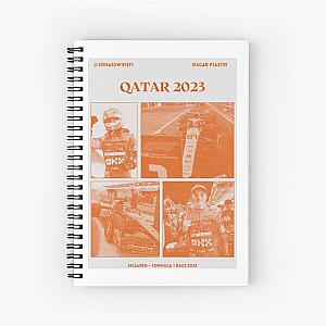 Oscar Piastri Poster Spiral Notebook