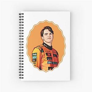 Oscar Piastri Spiral Notebook