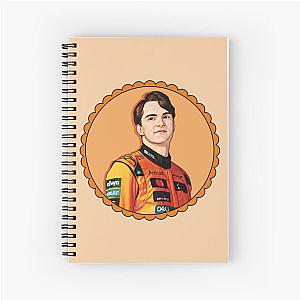 Oscar Piastri Spiral Notebook