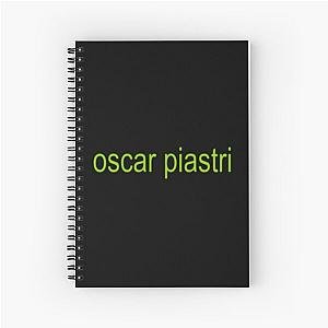 Oscar Piastri Brat Spiral Notebook