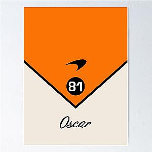 Oscar Piastri 2025 Poster