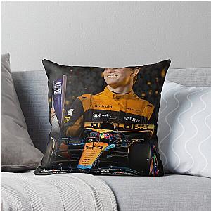 Oscar Piastri Throw Pillow