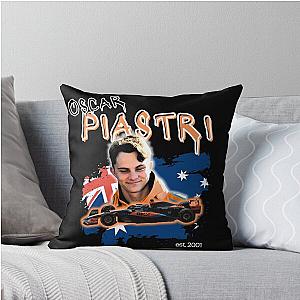 Oscar Piastri Cool Throw Pillow