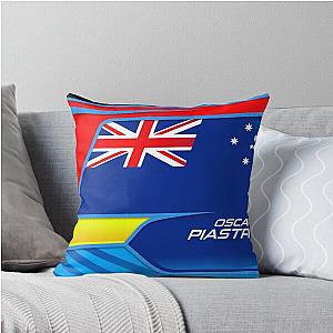 F1 2024 Oscar Piastri Throw Pillow