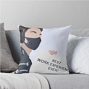 Oscar Piastri Throw Pillow