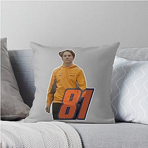 Oscar Piastri Throw Pillow