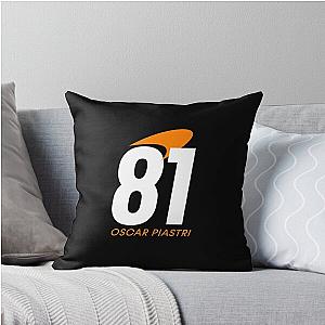 Oscar Piastri Throw Pillow