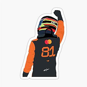 Oscar Piastri Victory China 2025 Sticker