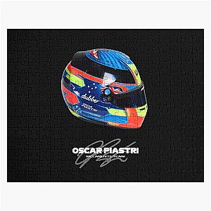 Oscar Piastri F1 2024 Helmet Jigsaw Puzzle
