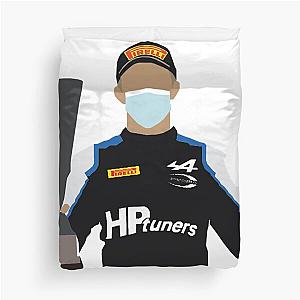 Oscar Piastri Duvet Cover