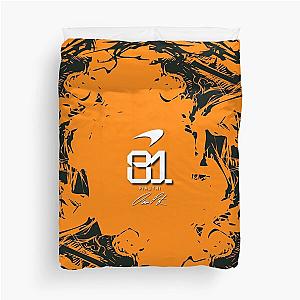 Oscar Piastri Motorsports Duvet Cover