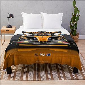 Oscar Piastri 2025 Formula 1 McLaren Racing Car Throw Blanket 
 Removed the weird characters, but found none, the title was clean of that, 
then kept both sets of Racing and Car.