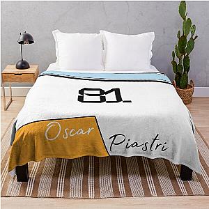 F1 2025 Oscar Piastri Throw Blanket