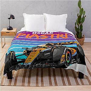 Oscar Piastri 2024 Throw Blanket
