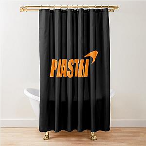 Oscar Piastri Shower Curtain