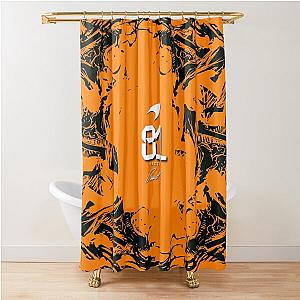 Oscar Piastri 81 Motorsports Shower Curtain