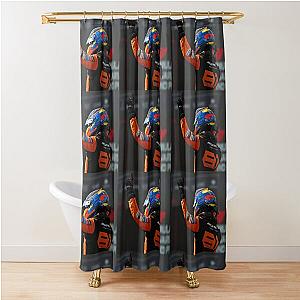 Oscar Piastri Shower Curtain