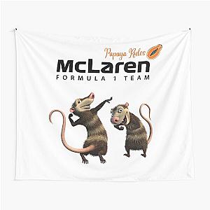 McLaren Formula One Team Lando Norris Oscar Piastri Tapestry