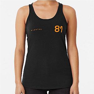 Oscar Piastri Modern Racerback Tank Top