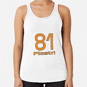 Oscar Piastri Number 81 Racerback Tanktop