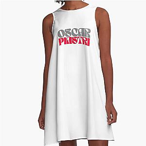 Oscar Piastri Typography Personal Colours A-Line Dress