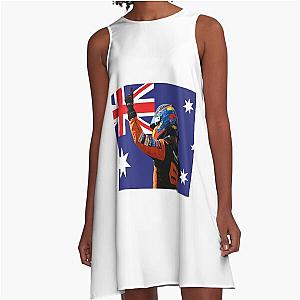 Oscar Piastri Australia Celebration A-Line Dress