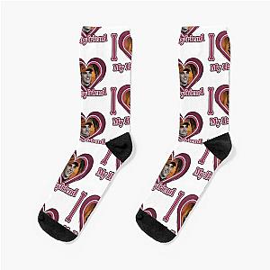 I Love My Boyfriend Oscar Piastri Socks