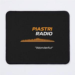 Wonderful Oscar Piastri F1 Mouse Pad