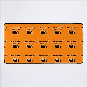 McLaren Oscar Piastri F1 desk mat
