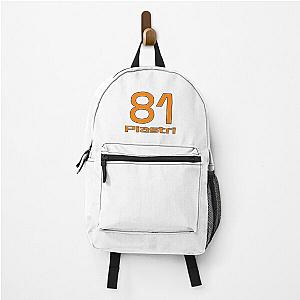 Oscar Piastri Number 81 Backpack
