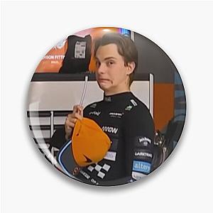 Oscar Piastri Formula One Meme Pin