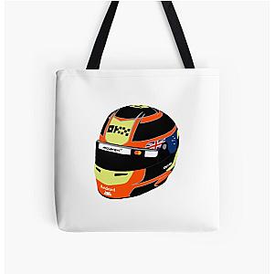 Oscar Piastri 2025 helmet Tote Bag