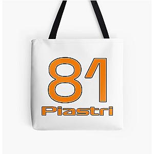Oscar Piastri Number 81 Tote Bag
